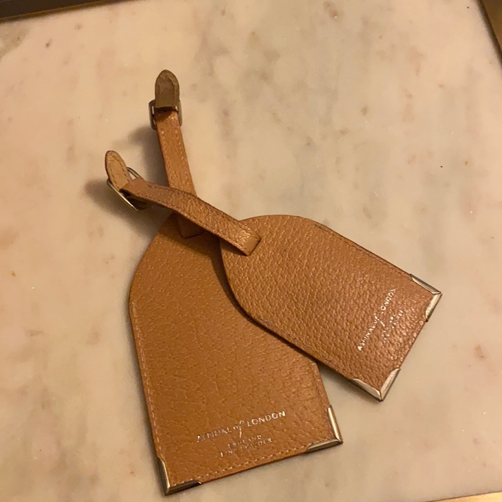 ASPINAL OF LONDON  LUGGAGE Tags